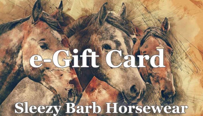 horse gift card