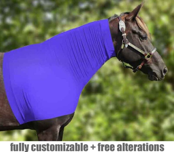 Lycra horse hoods & HORSE SLEAZYS Sleezy Barb Horsewear