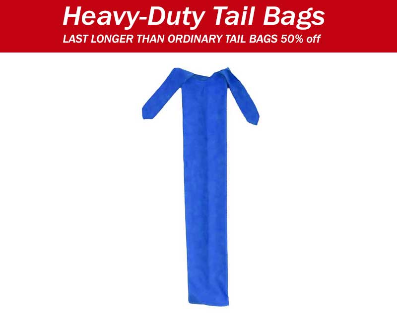 HORSE TAIL BAG HEAVY DUTY IN ROYAL BLUE