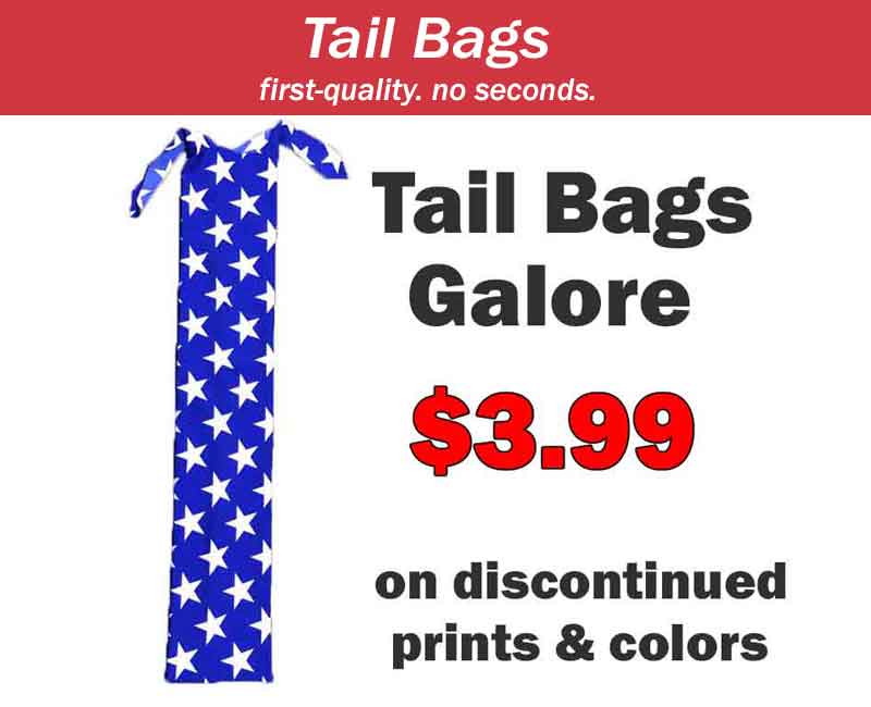 Tail Bags for $3.99