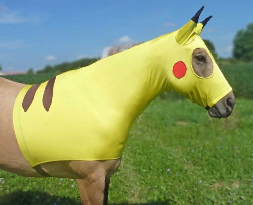 Costumes for Horses Pikachu Sleezy
