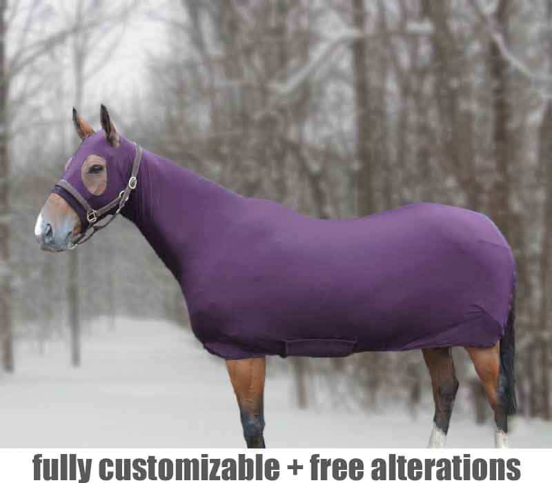 Fleece Lined Pony Full Body Slinky will keep your pony warm