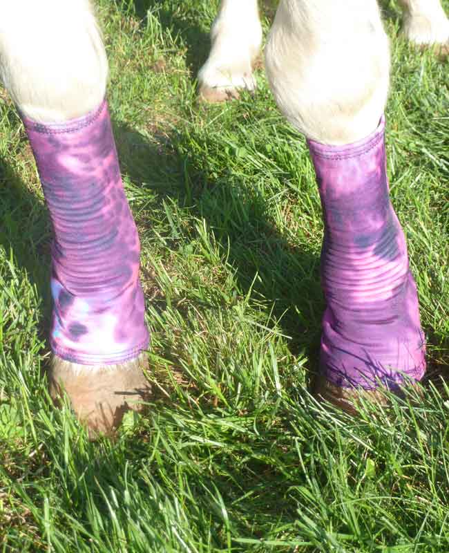 Designer Miniature Horse Fast Leg Wraps in lots of fun prints