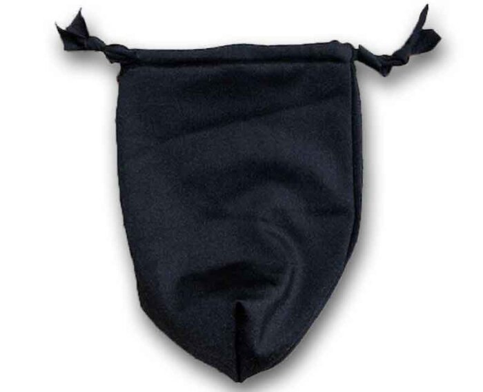 black spandex horse sleazy storage bag