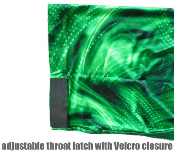 Headless horse hood trains and protects the mane