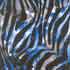 shattered blue zebra spandex