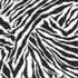 black and white zebra print spandex