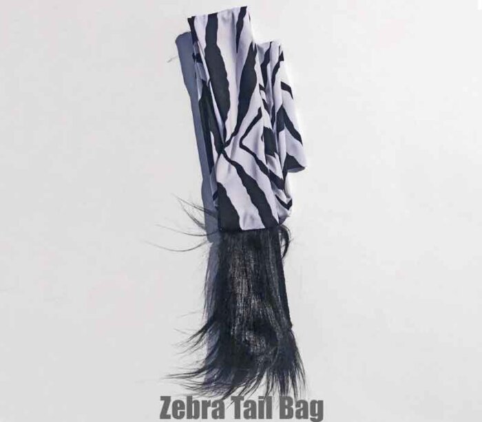 zebra tail bag