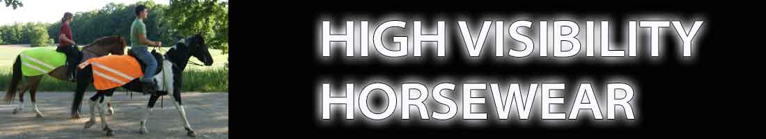 high visibility horse wear