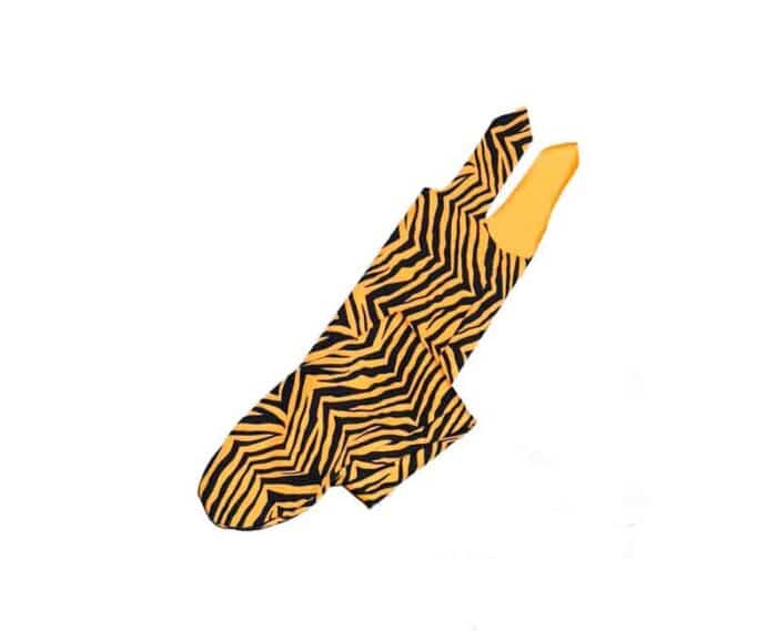 orange and black tiger tail