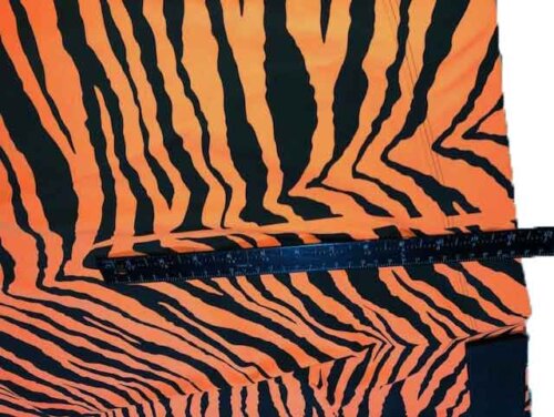 tiger print lycra