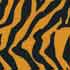 orange and black tiger stripes